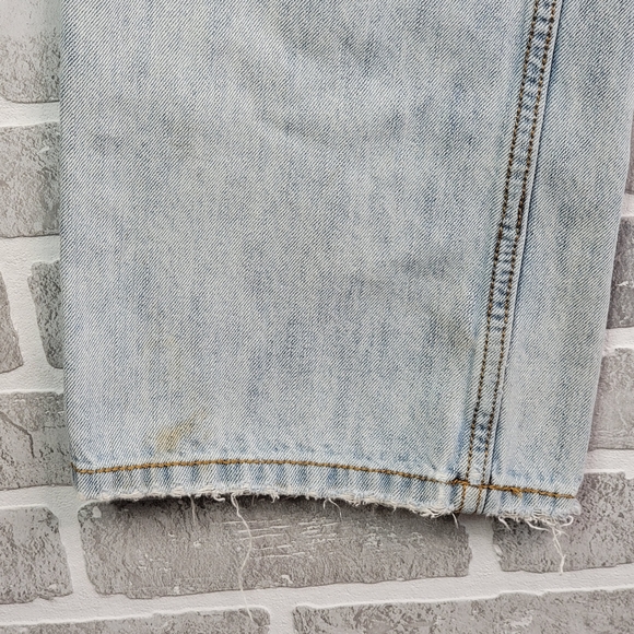 Aeropostale Benton Original Bootcut Wide Leg Thrashed Denim Jeans Men's Size 32 - Picture 11 of 16